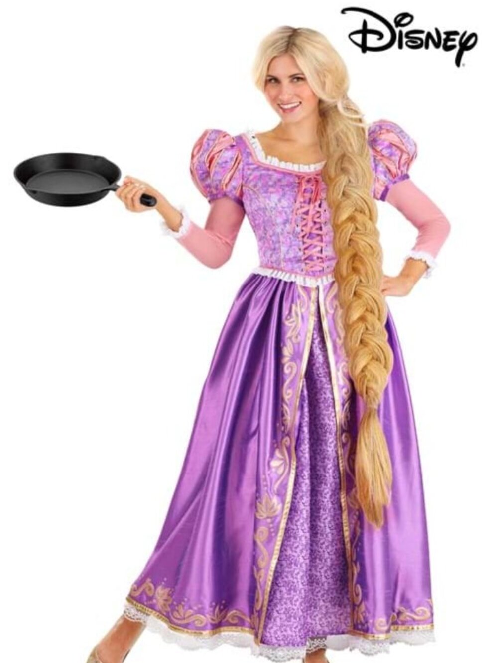 Disney Rapunzel Cosplay/ Halloween Costume Dress